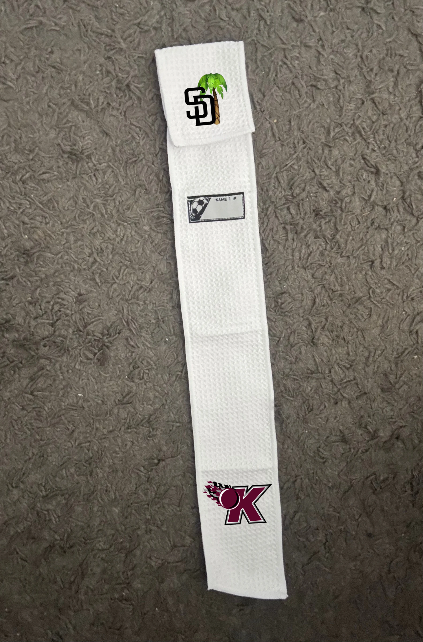 Custom Team Logo Towels