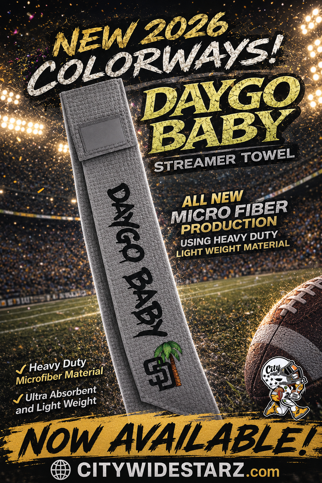 DAYGO BABY                                 Strip towel